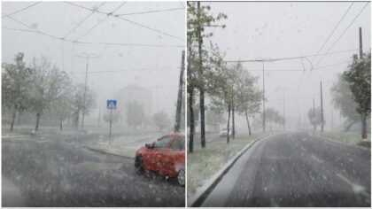 Veliko zahlađenje: U Sarajevu mećava usred aprila VIDEO