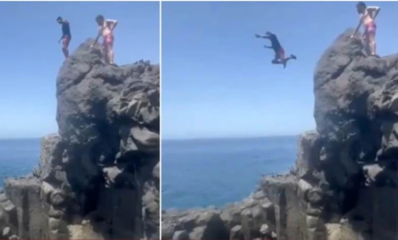 Uznemirujuće! Nesavjesni turista umalo poginuo na zabranjenoj plaži VIDEO