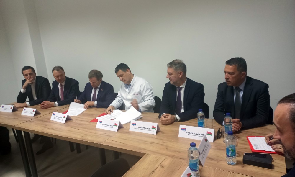 Za bolje zbrinjavanje pacijenata: Memorandum o unapređenju saradnje UKC-a sa stručnjacima iz Minska