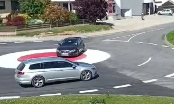 Niko ne razumije šta se događa: Haos u novom kružnom toku VIDEO
