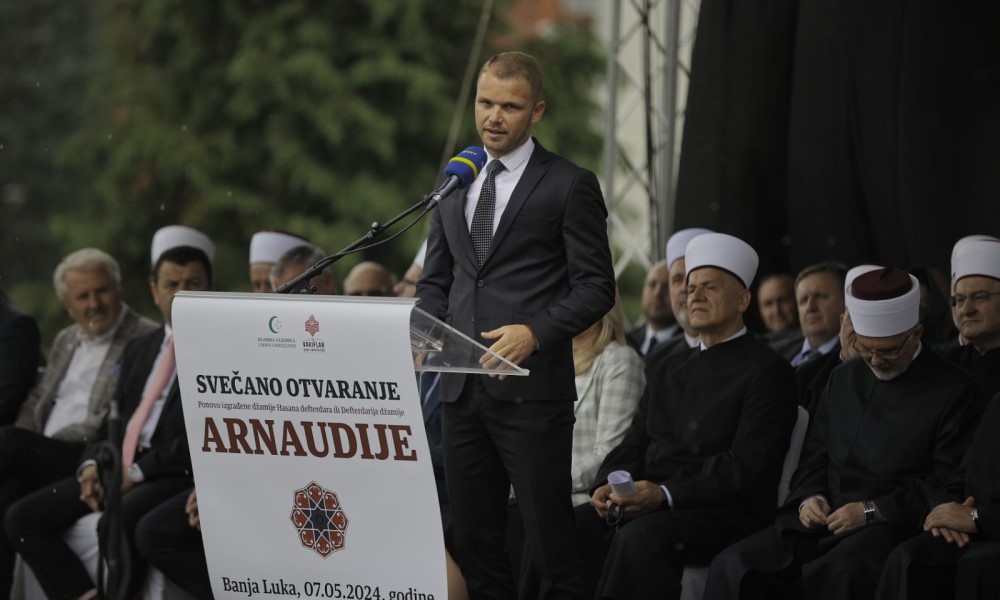 Stanivuković na otvaranju Arnaudije: Banjaluka pripada svima koji žive u njoj FOTO