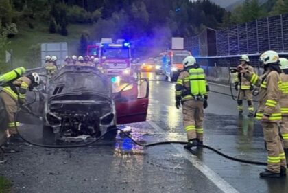 Vozaču iz BiH zapalio se automobil u austrijskom tunelu