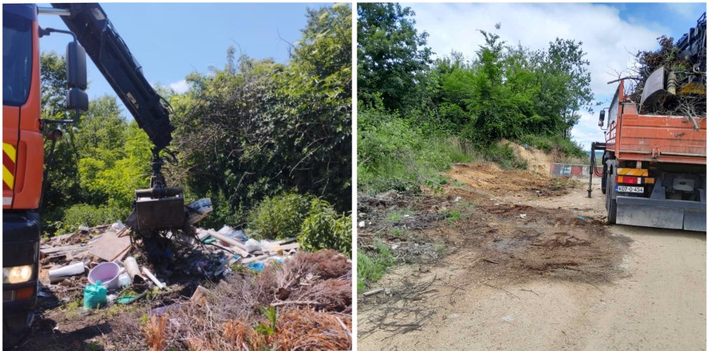 Sanirana još jedna divlja deponija u Ramićima: Apel sugrađanima da čuvaju životnu sredinu