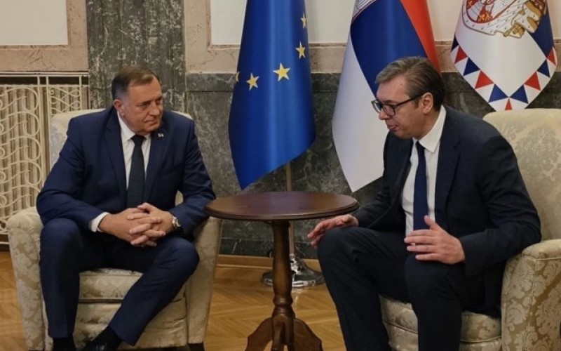 Sastali se Dodik i Vučić: 23. maja zajednički i jedinstveno borićemo se za istinu, ponos i dostojanstvo