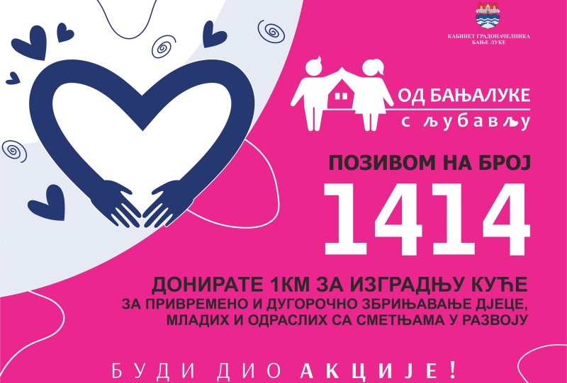 Akcija “Od Banjaluke s ljubavlju”: Pozovite 1414, budimo humani