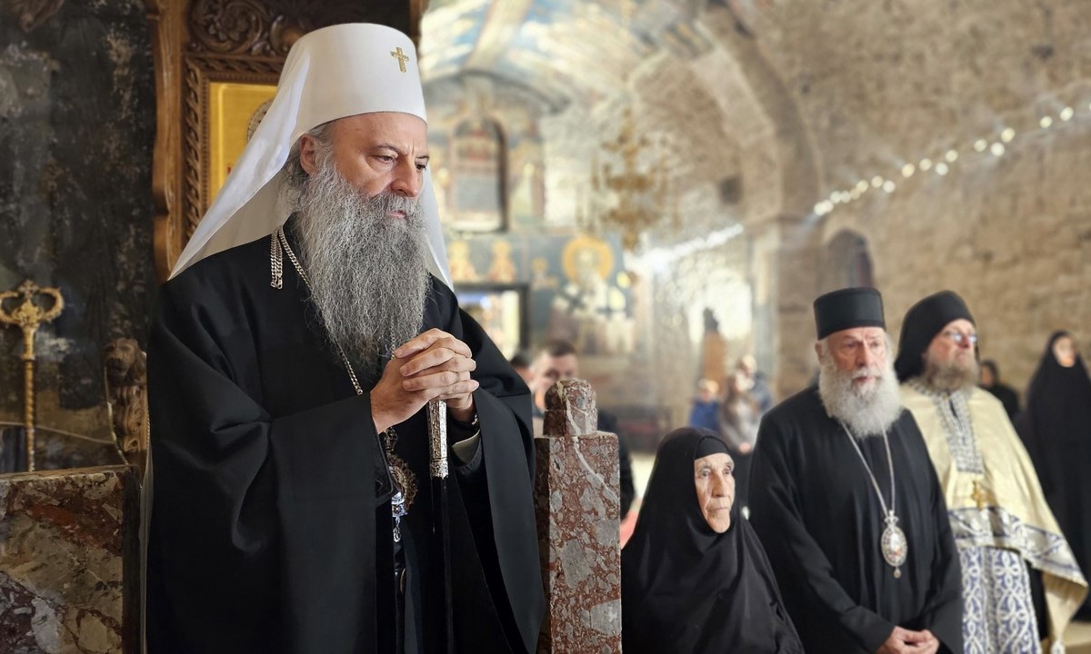 Patrijarh Porfirije stiže u Hrvatsku: Na Preobraženje služi liturgiju u manastiru Krka