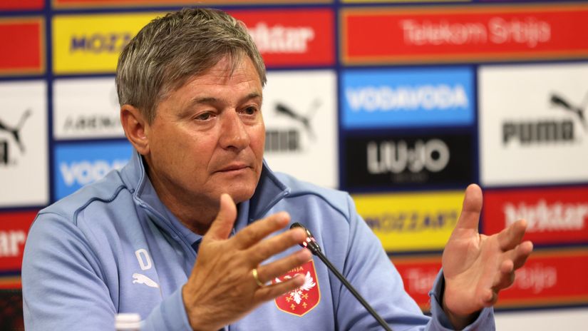 Piksi pred Albaniju: Raduje me forma i igra Lazara Samardžića