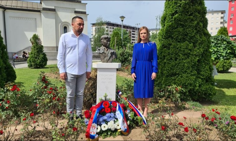 Položen vijenac najmlađem borcu Spomenku Gostiću: Ratni uslovi prinudili su ga da odraste preko noći