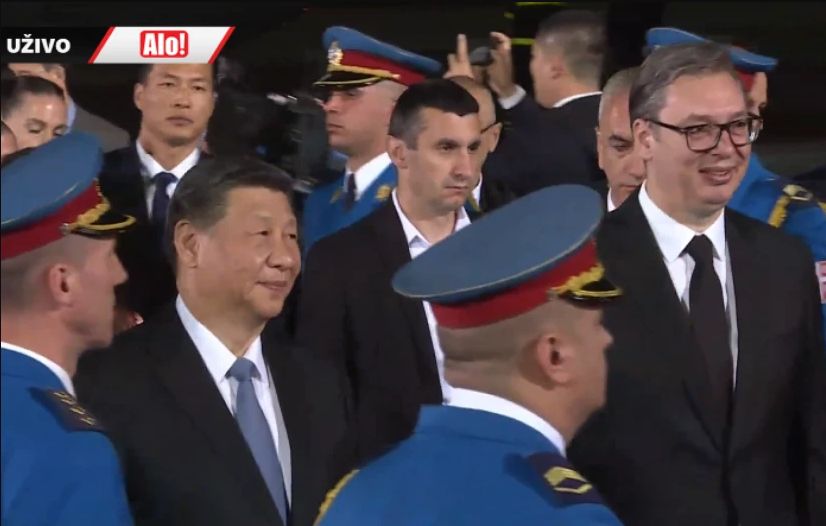 Si Đinping sletio u Beograd: Predsjednika Kine dočekali Vučić i državni vrh VIDEO