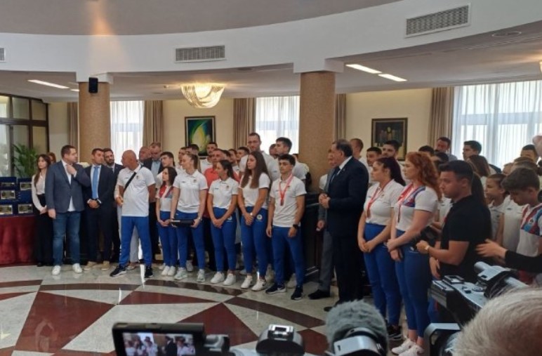 Učestvovali na igrama BRIKS-a: Dodik primio takmičare i delegaciju Srpske