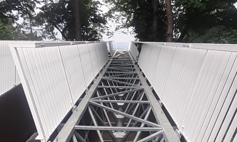 Pogled na Banjaluku: U toku završna faza izgradnje vidikovca na Banj brdu