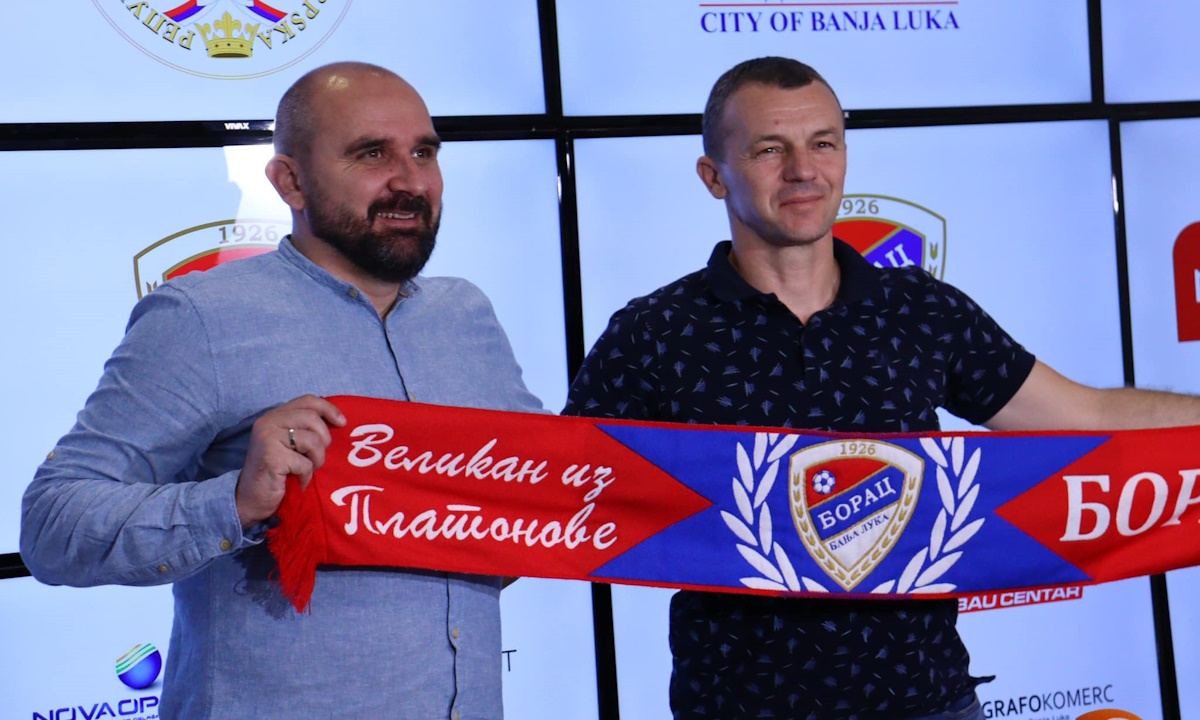 Žižović predstavljen u Borcu: Čast i zadovoljstvo mi je preuzeti ovaj klub