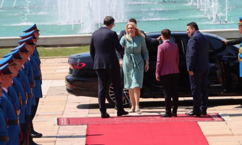 Cvijanovićeva zadovoljna: Saradnja Srbije i Srpske nikada nije bila bolja, konkretnija i sadržajnija FOTO