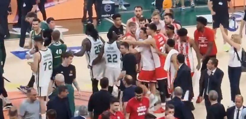 Lesor opet pravio probleme: Pokačio se sa protivnikom, pokušao da ga šutne VIDEO