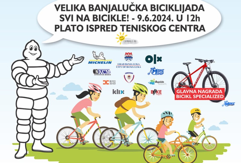 Pridružite se! U nedjelju velika “Banjalučka biciklijada”
