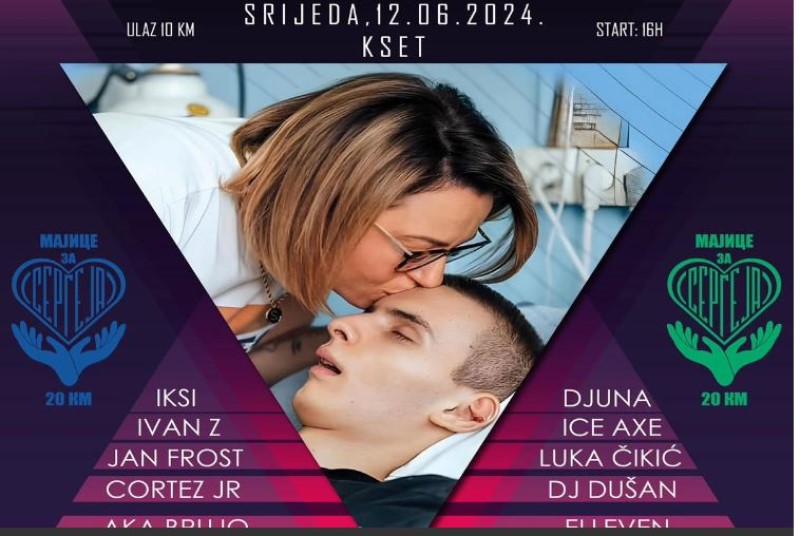 Mladi Banjalučanin ide u Moskvu na liječenje: Majka Sergeja Stupara najavila oproštajnu žurku