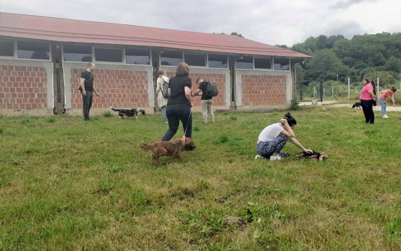 Dan otvorenih vrata: Banjalučani se družili sa ljubimcima u azilu na Manjači