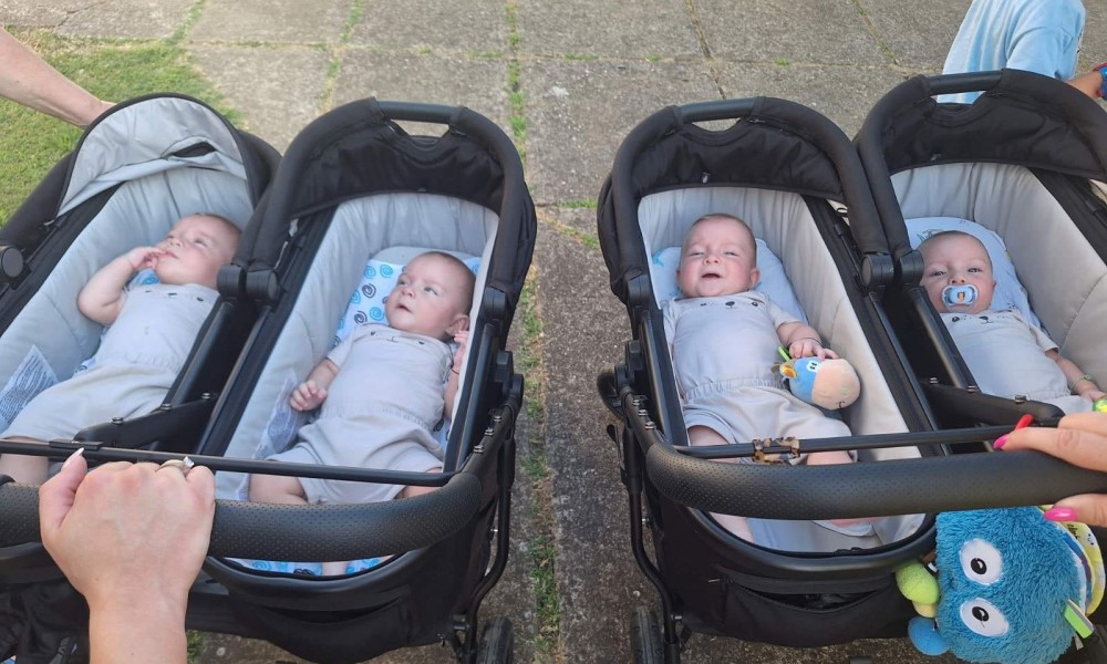 Proslavljen njihov dolazak: Matej, Marko, Luka i Jovan stigli u Banjaluku FOTO