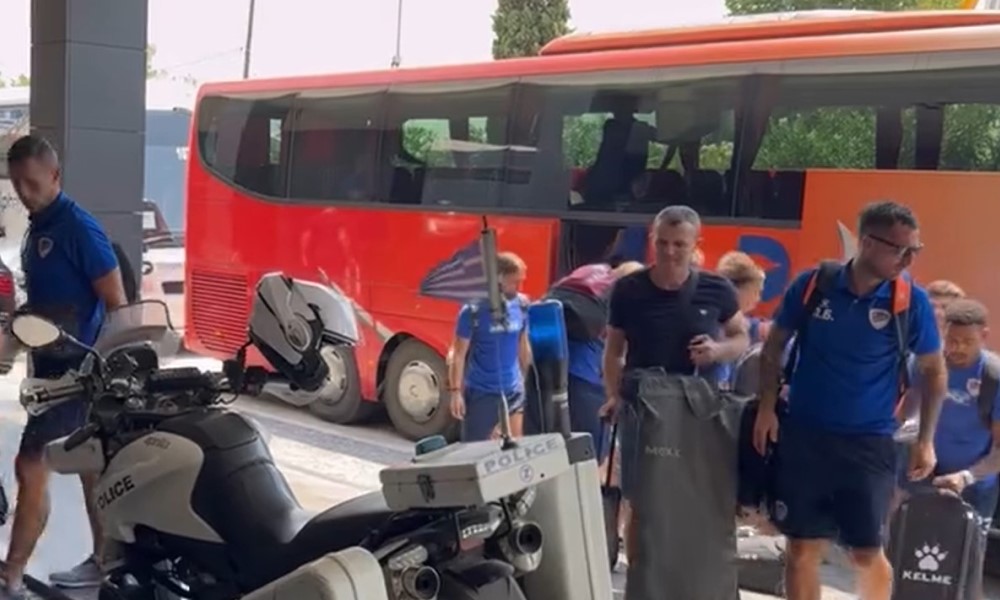 Bez bijele zastave protiv PAOK-a: Fudbaleri Borca stigli u Solun VIDEO