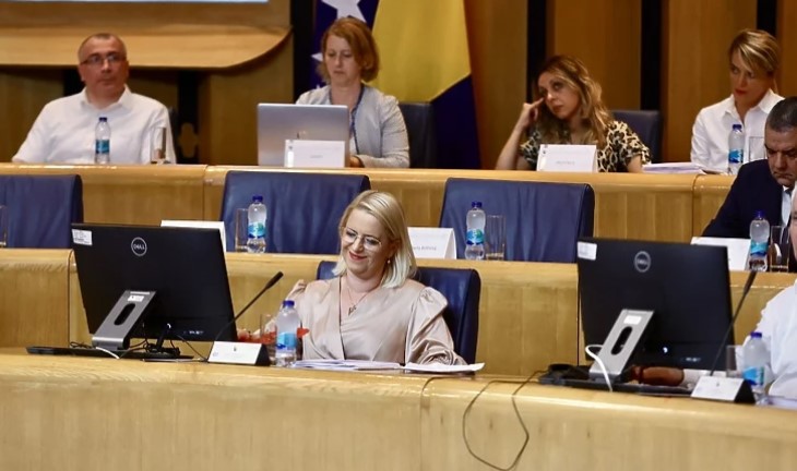 Prisustvuje Novaković Bursać: Počela sjednica Doma naroda