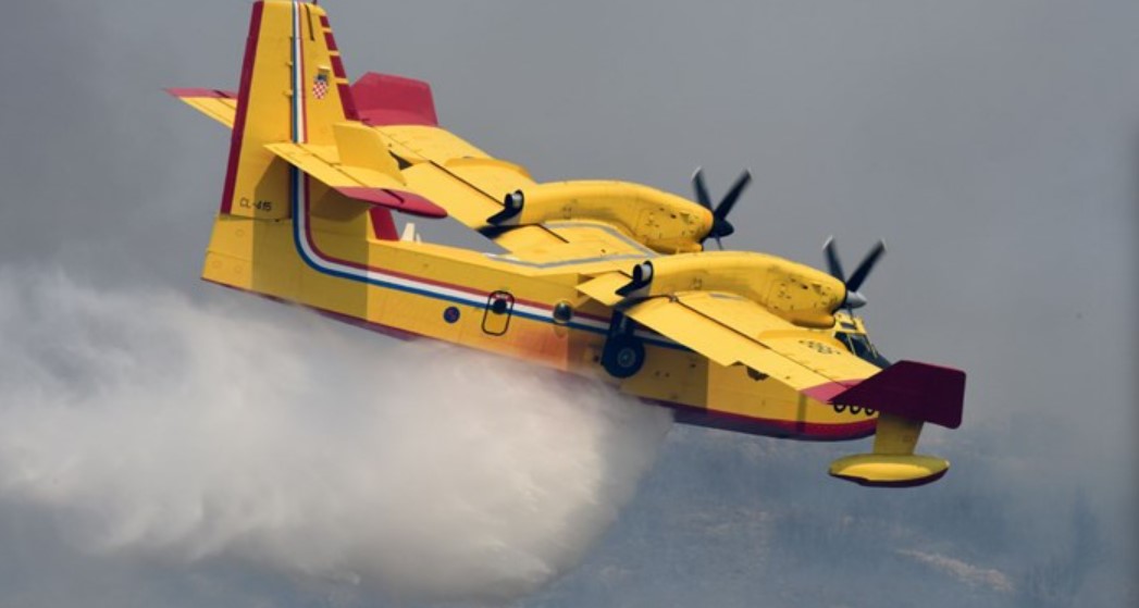 Trogir u plamenu: Vazdušne snage angažovane na gašenju požara