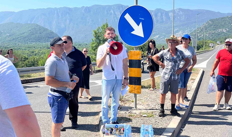 Pritisak na poslanike: Završena blokada tunela Sozina