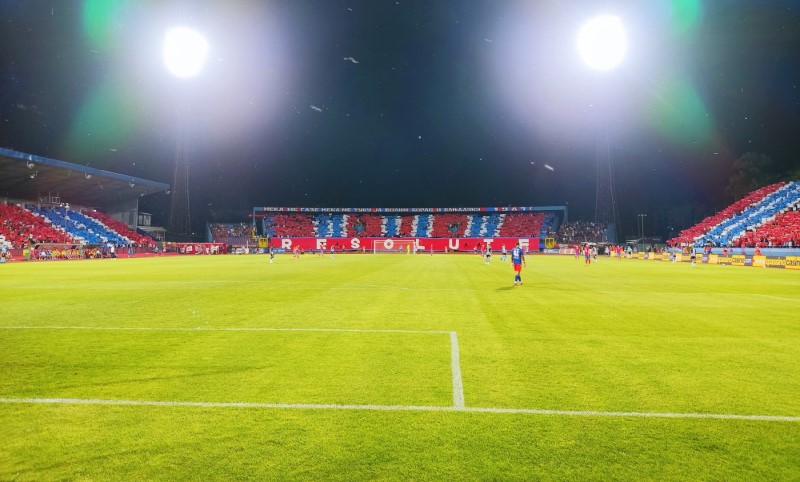 Spektakularnom koreografijom: U Banjaluci počeo meč Borca i PAOK-a FOTO/VIDEO