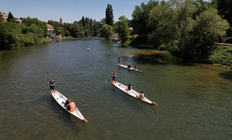Ljeto na Vrbasu: Sve je spremno za tradicionalnu trku dajak čamaca u Banjaluci