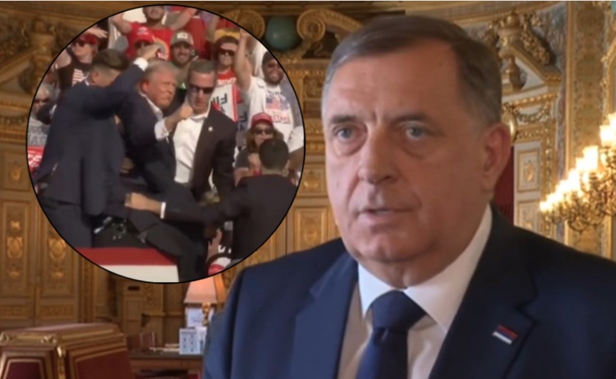 Dodik o atentatu na Trampa: Rezultat medijske i političke kampanje protiv njega