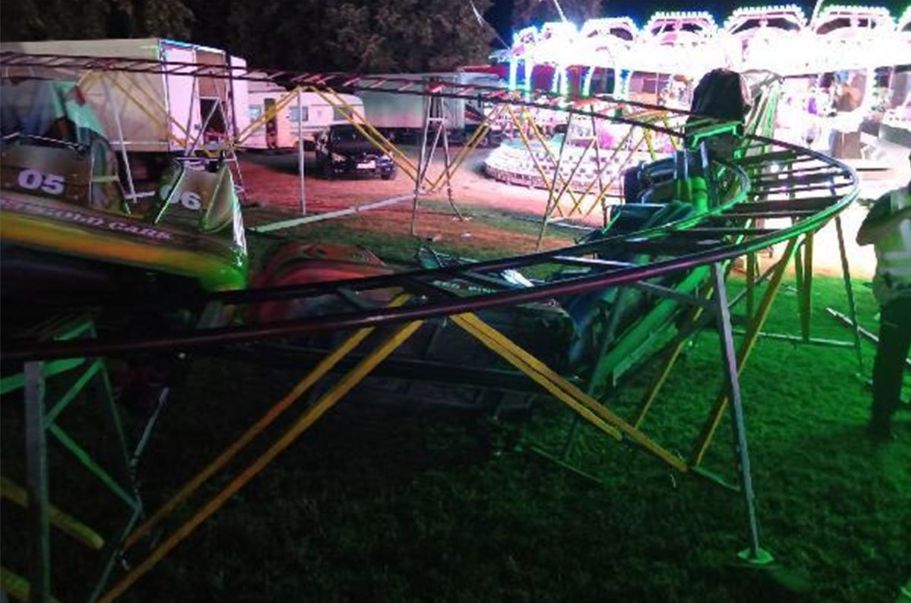 Urušio se vozić za djecu na vašaru, povrijeđene djevojčice