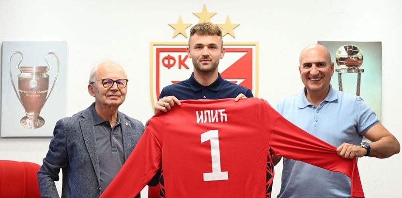 Crvena zvezda riješila pitanje golmana: Ilić predstavljen na Marakani