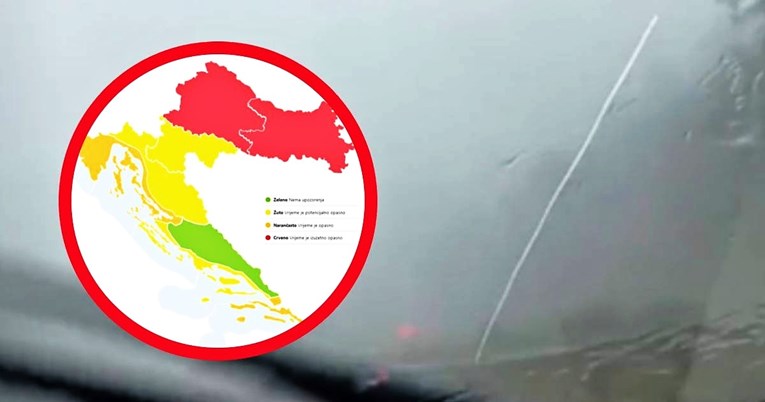 Zabilježena materijalna šteta: Snažno olujno nevrijeme pogodilo Hrvatsku