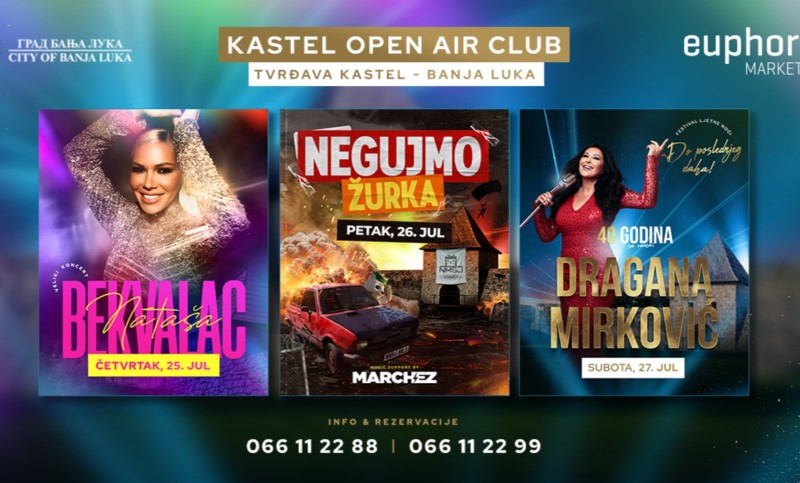 Večeras počinje festival „Ljetne noći“: Prvo veče najveći koncert Nataše Bakvalac u Banjaluci