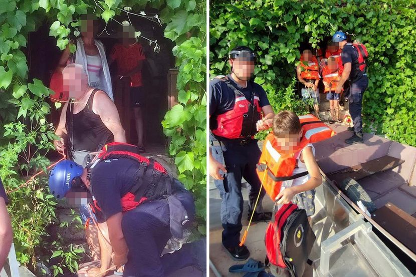 Kraj drame na jezeru: Spaseno sedam osoba sa čamca