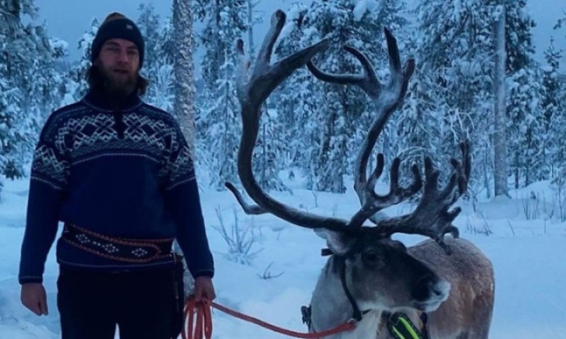 Fantastična priča: Amar je ljeti skiper na Uni, zimi čuva Irvase u Finskoj