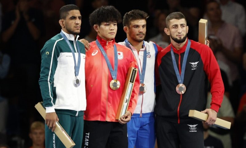 Albanija u Parizu stigla do prvih medalja u istoriji: Odličja im donijeli Rusi FOTO