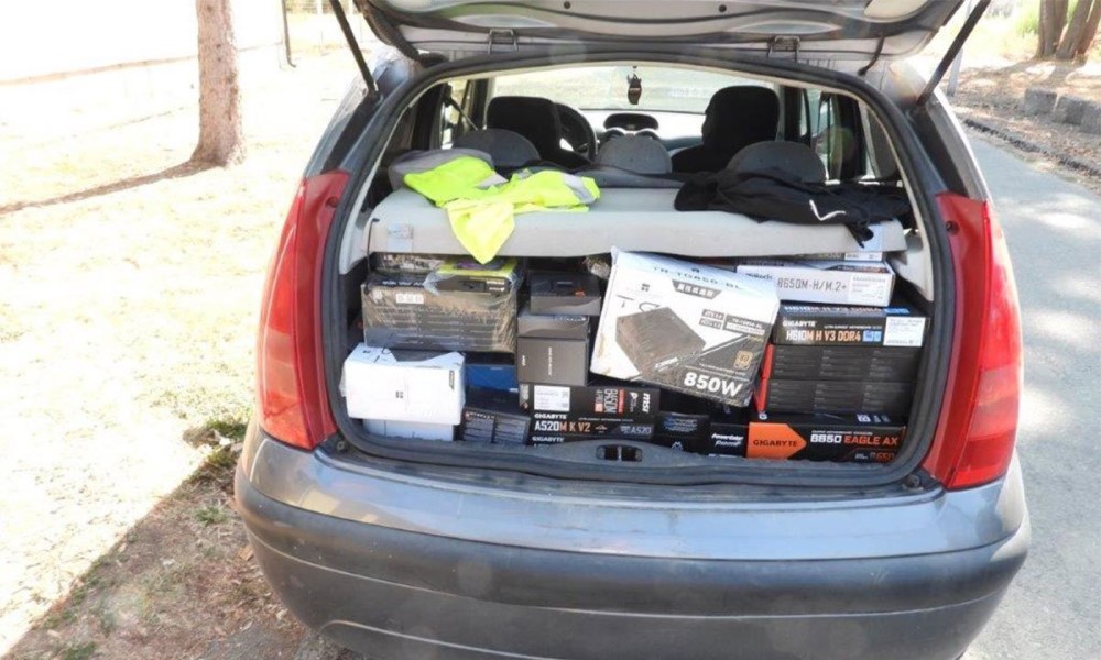 Vrijedna 20 hiljada maraka: Granična policija uhapsila muškarca zbog krijumčarenja kompjuterske opreme