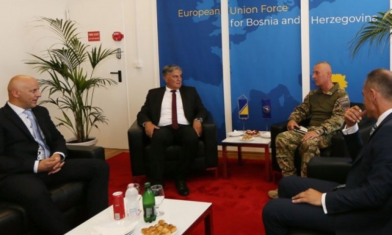 Karan i Kostrešević sa komadantom Eufor-a: Bezbjedonosna situacija u Srpskoj