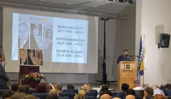 Zločin koji je potresao BiH: Suze na komemoraciji žrtvama ubistva u Sanskom Mostu