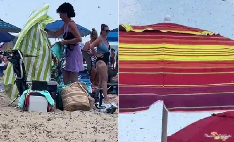 Scenario iz noćne more na plaži usred dana: Bili su svuda, ispred nas, iza, pored VIDEO