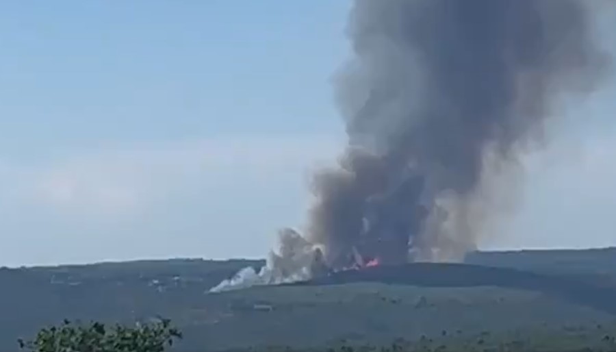 Velik požar na području Istre: Izgorjelo 50 hektara šume