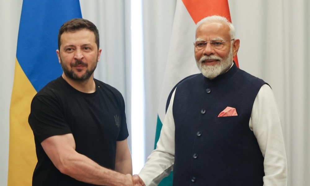 Zelenski dočekao Modija: Ukrajina i Indija potpisale četiri sporazuma