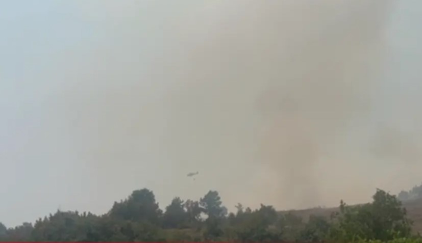 Vatra prijeti kućama: Helikopteri gase požar na području Bileće VIDEO