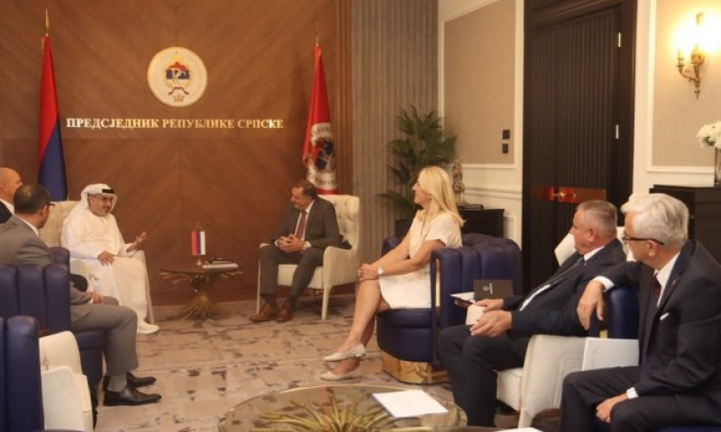 Dodik ugostio delegaciju iz UAE: Zainteresovani za ulaganja u avio-industriju Srpske
