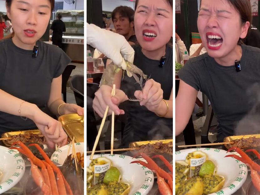 Kad večera ”uzvrati udarac”: Naručila rakove pa nastao haos VIDEO