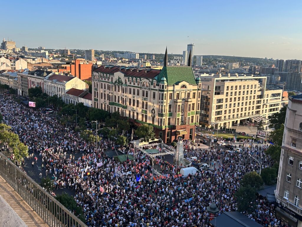U Beogradu protest protiv iskopavanja litijuma VIDEO