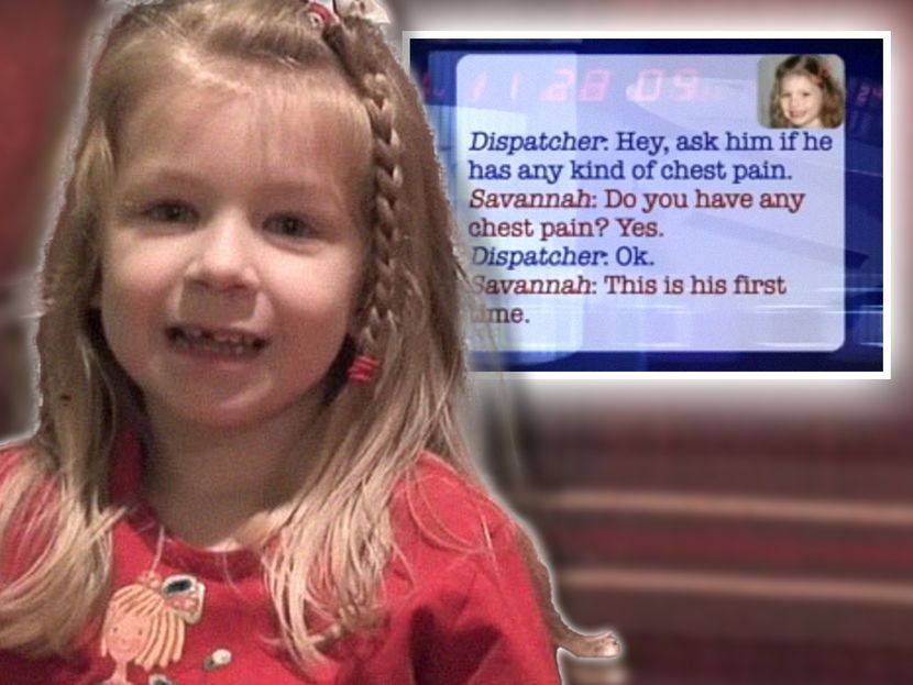 Djevojčica (5) spasila tati život: Kao “velika” pričala telefonom s dispečerom, sve vrijeme bodrila oca da izdrži