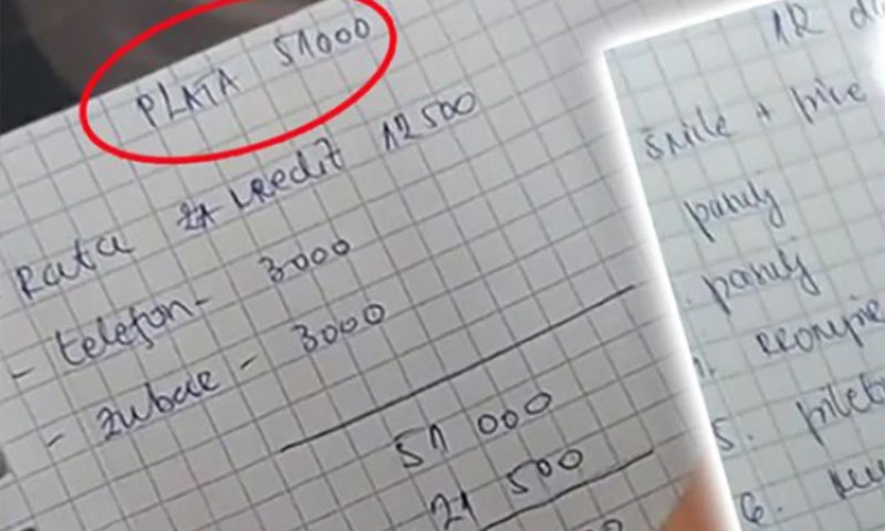 Jedna “mama na budžetu”: Srpkinja pokazala kako raspoređuje platu, ljudi su oduševljeni VIDEO