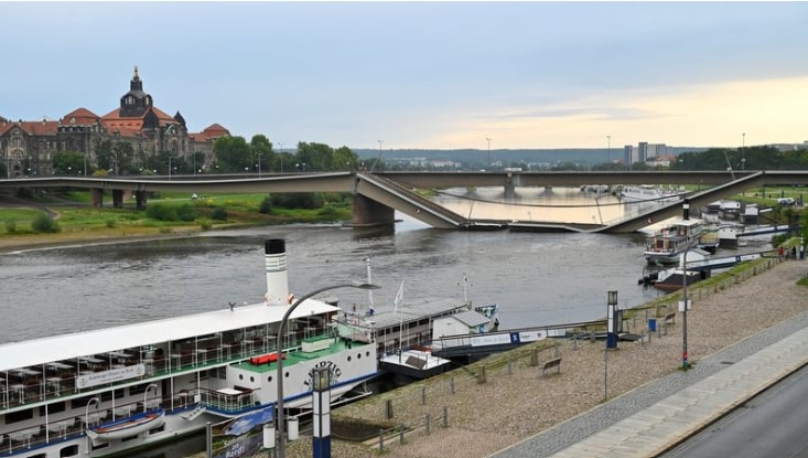 Dio grada ostao bez grijanja: Urušio se most “Karola” u Drezdenu