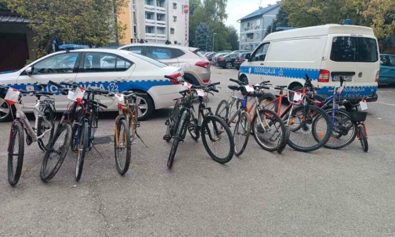 Policija poručila oštećenim građanima da se jave: Banjalučanin ukrao čak 11 bicikala